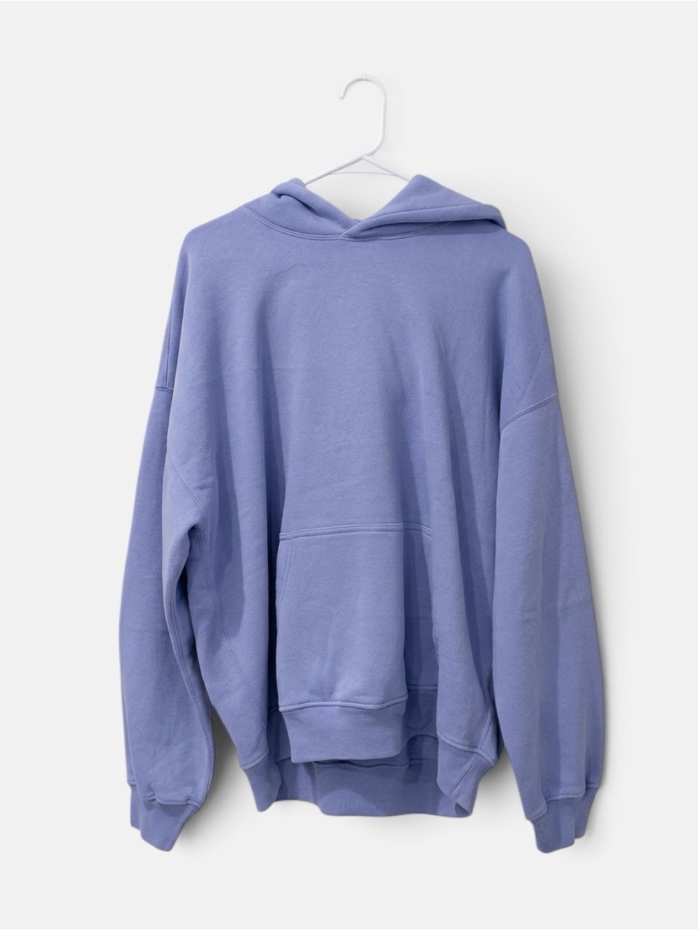 Abercrombie & Fitch Men's Crewneck Hoodie in Lavender Blue